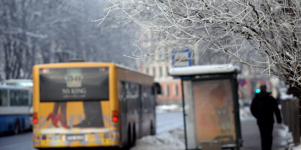 В понедельник снегопад может привести к задержке общественного транспорта