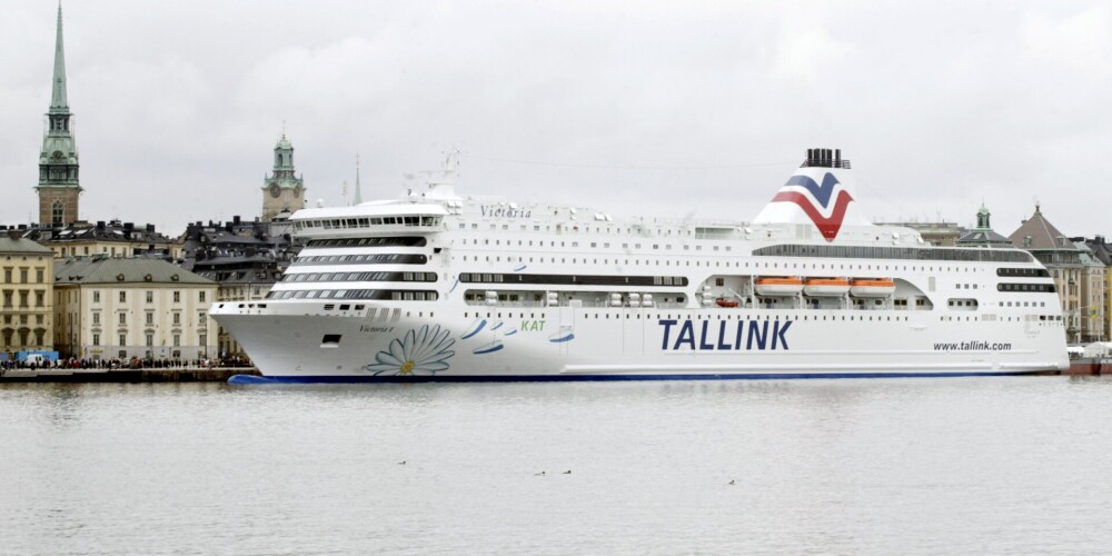 "Tallink" prāmis pārtrauc kursēt maršrutā Rīga-Stokholma