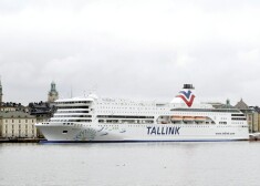 "Tallink" prāmis Stokholmā. 