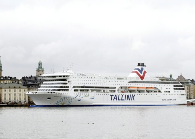 "Tallink" prāmis pārtrauc kursēt maršrutā Rīga-Stokholma