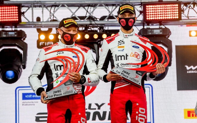 Latvijas ekipāžas triumfs Igaunijas rallijā.