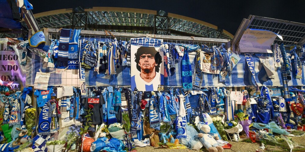 "San Paolo" stadions tiks pārdēvēts Djego Maradonas vārdā