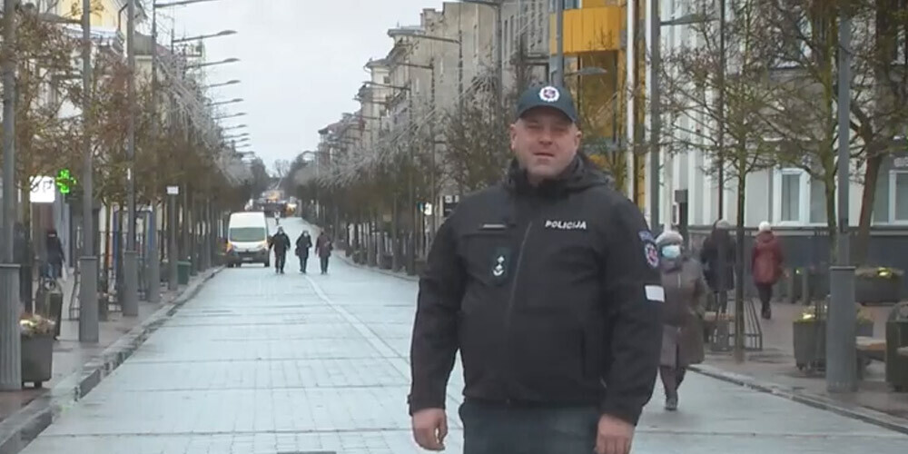 VIDEO: Lietuvas policisti latviešu valodā sirsnīgi sveic kolēģus Latvijā