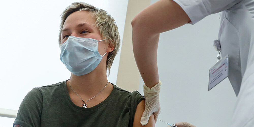Maskavas poliklīnikās uzsākta bezmaksas vakcinēšana pret Covid-19