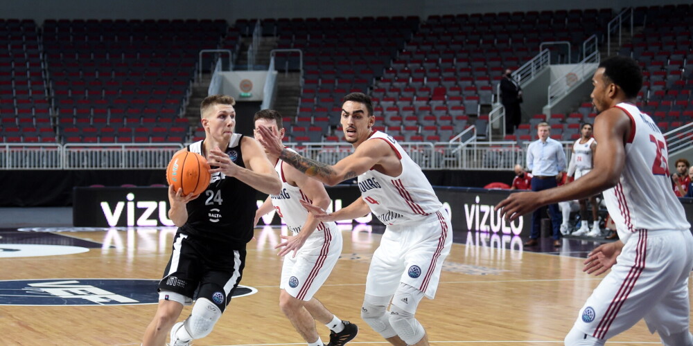 VIDEO: "VEF Rīga" basketbolists Madsens sarīkojis iespaidīgāko epizodi Čempionu līgas kārtā