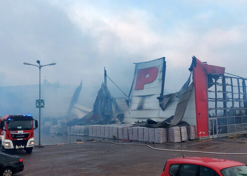 Имущество сгоревшего в Резекне Depo было застраховано, магазин планируется восстанавливать