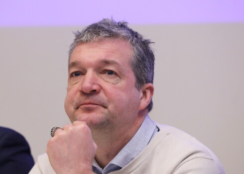 Partijas "KPV LV" līdzšinējais priekšsēdētājs Atis Zakatistovs.