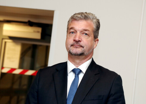 Nu jau bijušais Partijas "KPV LV" Saeimas frakcijas priekšsēdētājs Atis Zakatistovs.