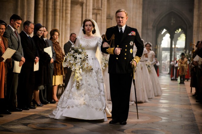 Seriāls "The Crown".