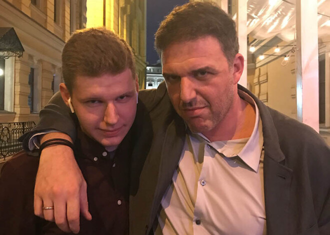 Максим Виторган показал возмужавшего в армии старшего сына