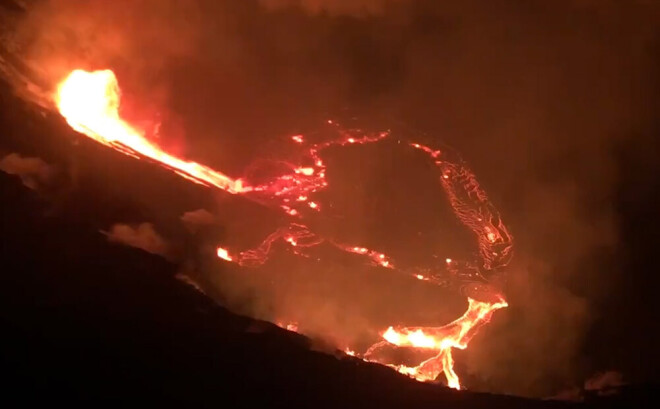 Nepārtraukta vulkāniskā aktivitāte Kīlauea tiek novērota kopš 1983. gada.