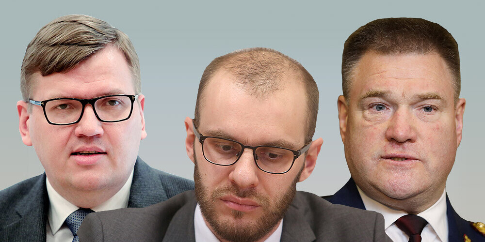 Juris Pūce, Edgars Labsvīrs un Ints Ķuzis.
