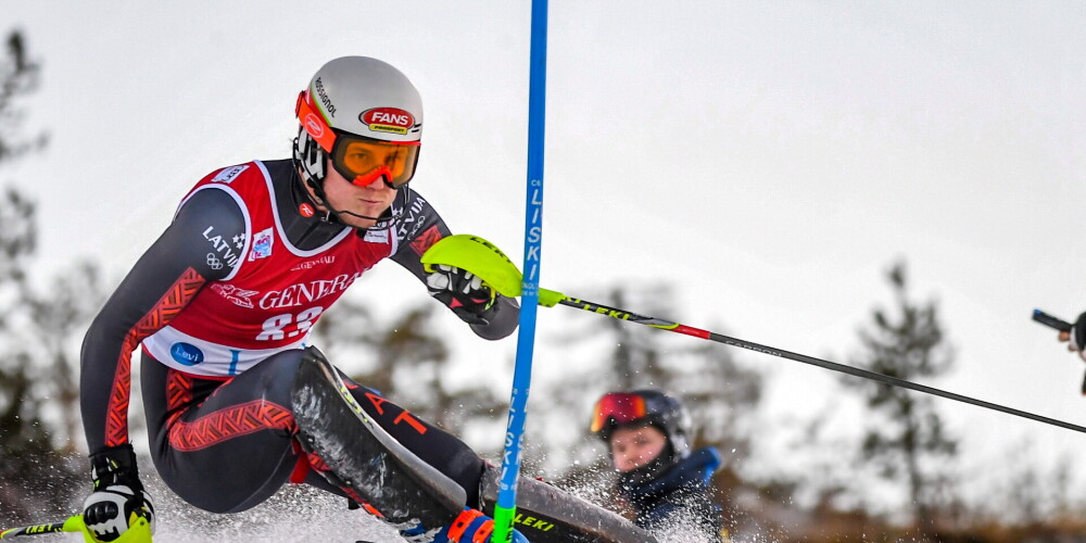 Mikam Zvejniekam desmitā vieta slaloma sacensībās Austrijā