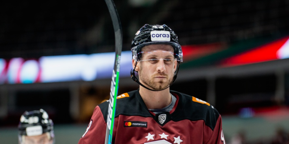 Rīgas "Dinamo" pēc Vitāseka lūgumu pārtrauc līgumu ar hokejistu