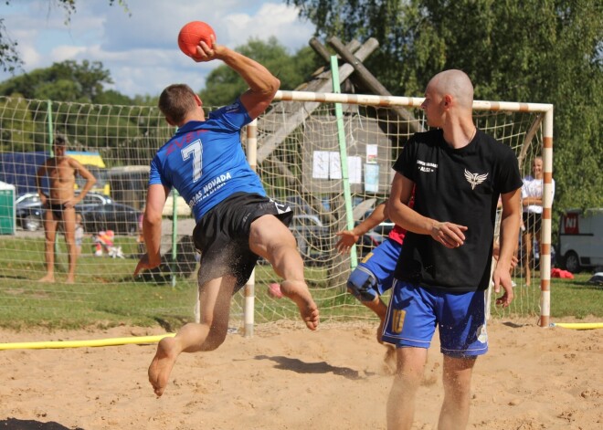 Pludmales handbols iekļauts Eiropas spēļu programmā