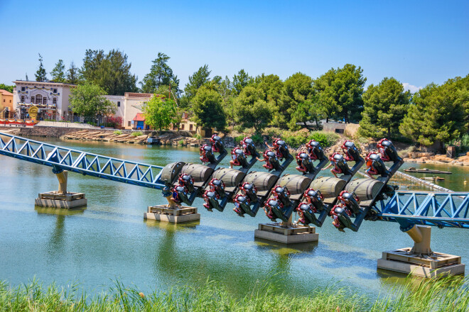 PortAventura theme park is an entertainment resort in the south Catalonia attracts 4m visitors/year making it the most visited park in Spain