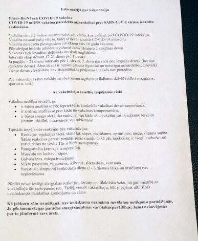 Rīgas Austrumu klīniskās universitātes slimnīcas stacionārā "Gaiļezers" tiek uzsākta farmācijas uzņēmumu "Pfizer" un "BioNTech" ražotās vakcīnas pret Covid-19 injicēšana.