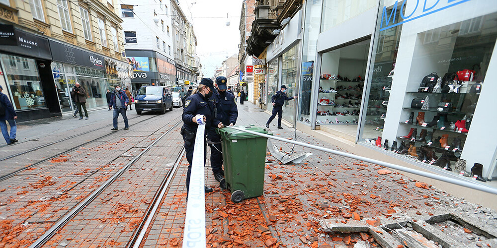 Horvātiju otro dienu pēc kārtas satricina zemestrīce; septiņi cilvēki gājuši bojā