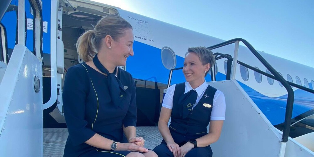 "airBaltic" stjuarte pastāsta par savu profesiju un piedzīvoto Covid-19 laikā