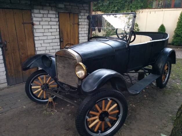"Ford T" pēc restaurācijas.