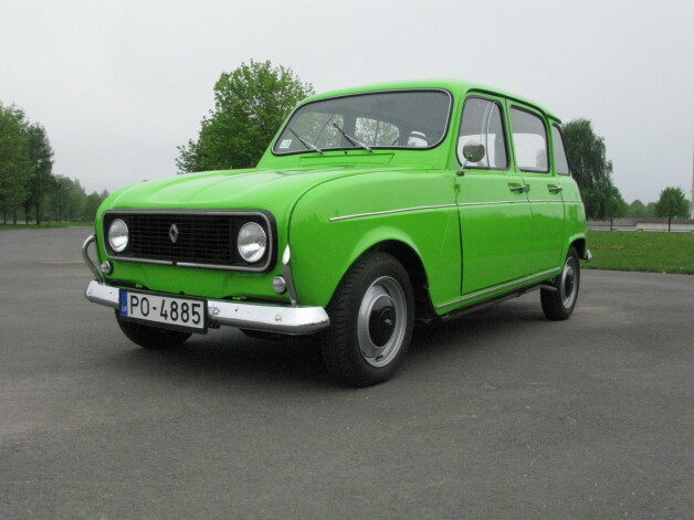 "Renault 4" pēc restaurācijas.