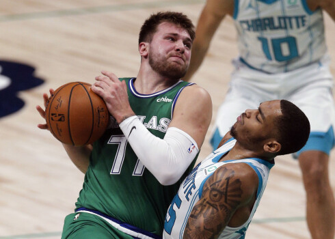 Luka Dončičs pret Šarlotas "Hornets" aizvadīja saviem standartiem ļoti pieticīgu spēli.