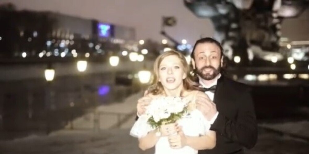 Арзамасова с Авербухом показали свадебное видео