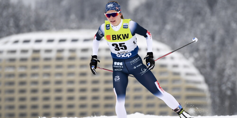 Eiduka "Tour de Ski" desmit kilometru klasikā stila slēpojumā ierindojas 24. vietā