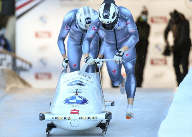 Latvijas bobsleja izlasē saslimšana ar Covid-19: Eiropas čempionāts ies secen