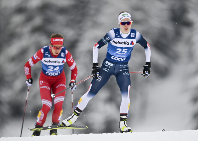 Eiduka "Tour de Ski" desmit kilometru slēpojumā ar intervālu startu izcīna 22. vietu