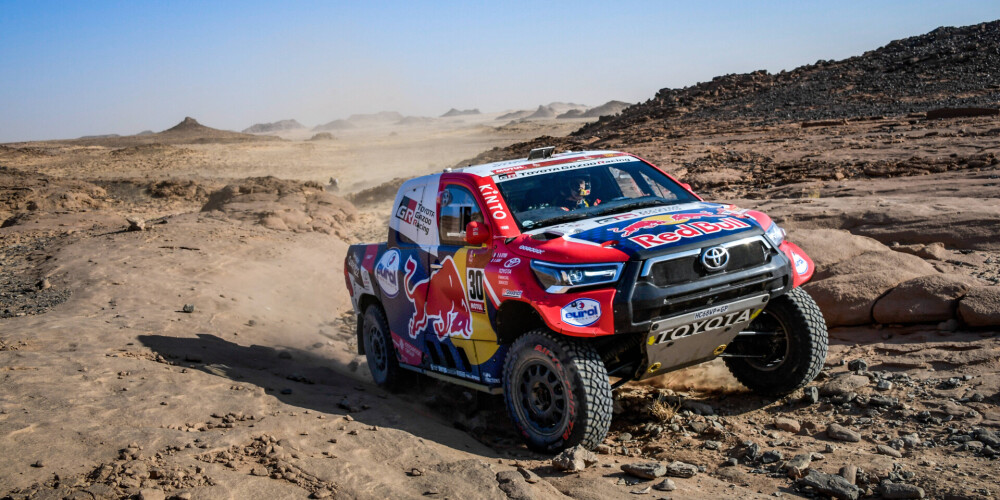 Al-Atija turpina uzvaru gājienu "Dakaras" rallijreida posmos