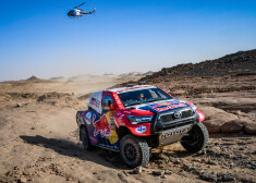 Al-Atija turpina uzvaru gājienu "Dakaras" rallijreida posmos