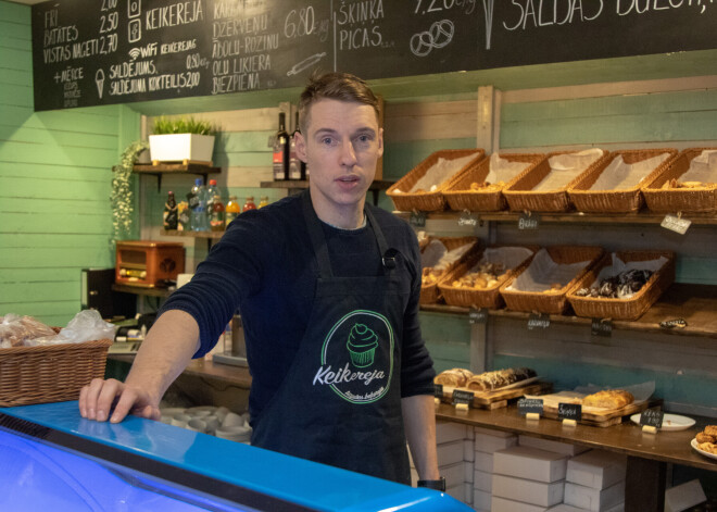 Drosmīgs solis. Puisis no Aizputes pandēmijas laikā atver otru beķereju