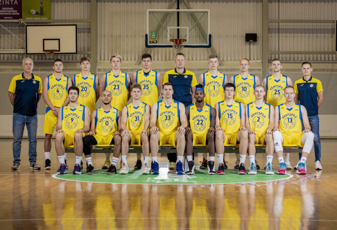 Basketbola kluba "Ventspils" šīs sezonas sastāvs.