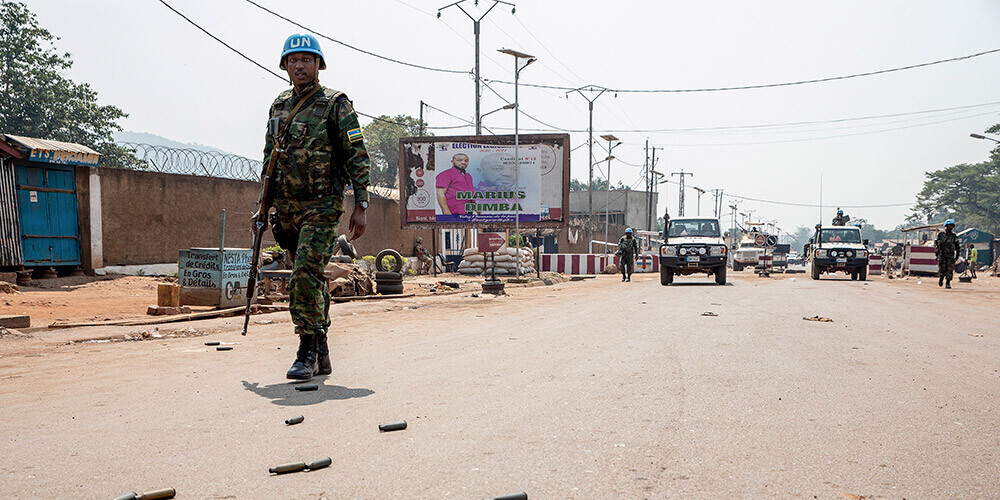 Centrālāfrikas Republikas karavīri atvairījuši nemiernieku uzbrukumu galvaspilsētai