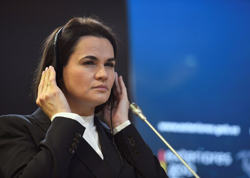 Tihanovska uzsvēra, ka viņai piešķirtā balva pienākas "visiem baltkrieviem, kas iesaistījušies mierīgā cīņā pret vardarbību un likumpārkāpumiem".