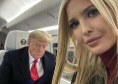 Ivanka Trampa ar tēvu Donaldu Trampu šā gada janvāra pirmajās dienās.