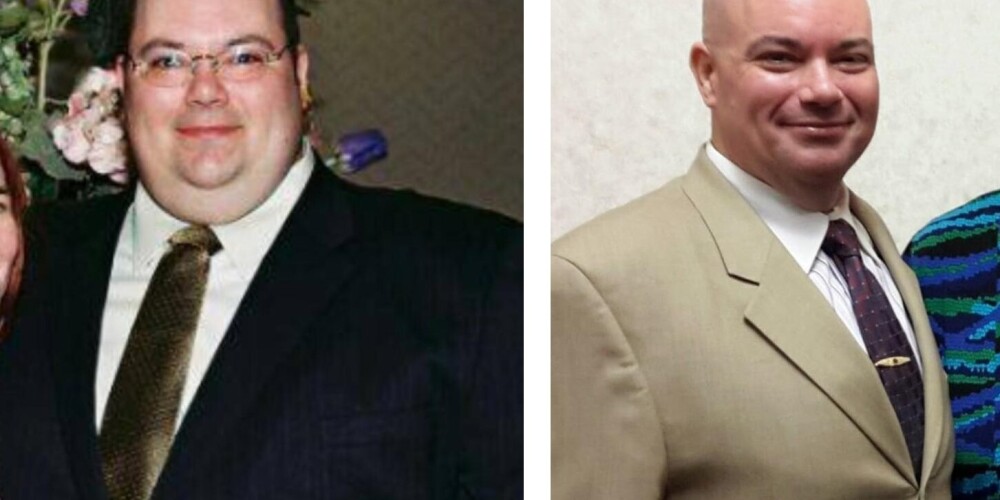Мужчина развелся и похудел на 112 килограммов без диеты