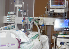 Rīgas Austrumu klīniskās universitātes slimnīcas stacionāra "Gaiļezers" Toksikoloģijas un sepses klīnika kurā ārstē Covid-19 pacientus.