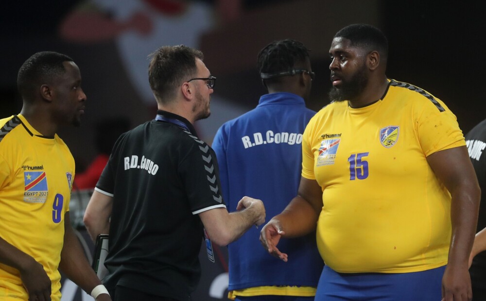 FOTO: handbola izlases līderis ar ne pārāk sportisku augumu - pasaules čempionāta kolorītākais dalībnieks