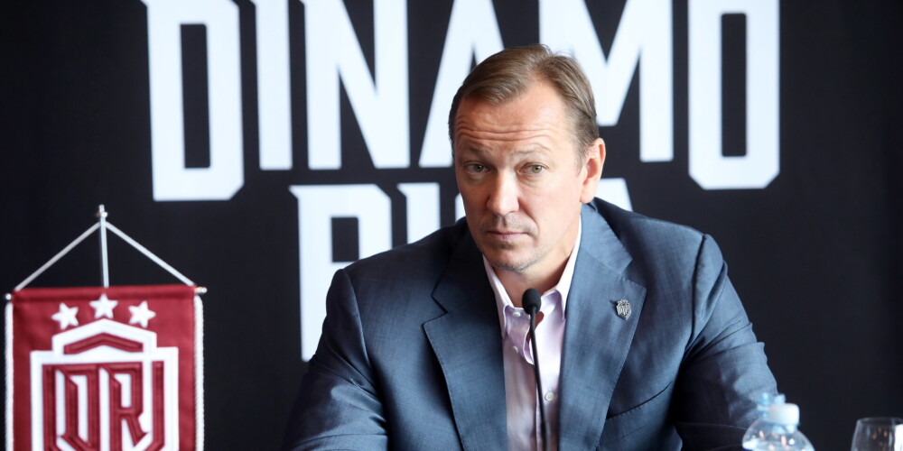 AS "Dinamo Rīga" hokeja komandas galvenais treneris Pēteris Skudra.