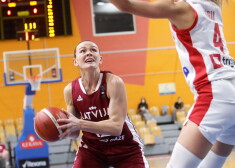 Viena no Latvijas sieviešu basketbola izlases līderēm Anete Šteinberga.