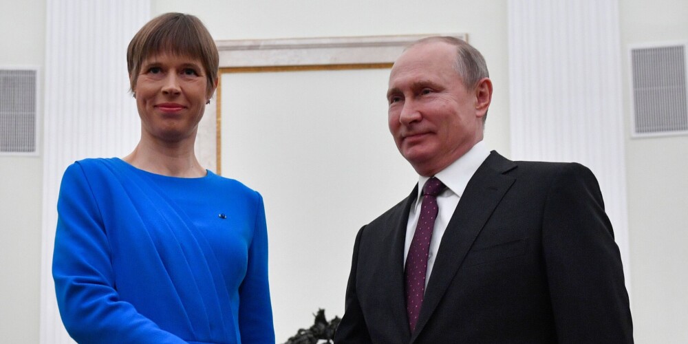 Igaunijas prezidente Kaljulaida: "Protestētāju apspiešana liecina par Krievijas varasiestāžu vājumu"