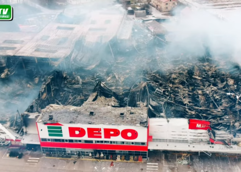 Жители Резекне все еще переживают из-за сгоревшего Depо. Что стало с продавцами?