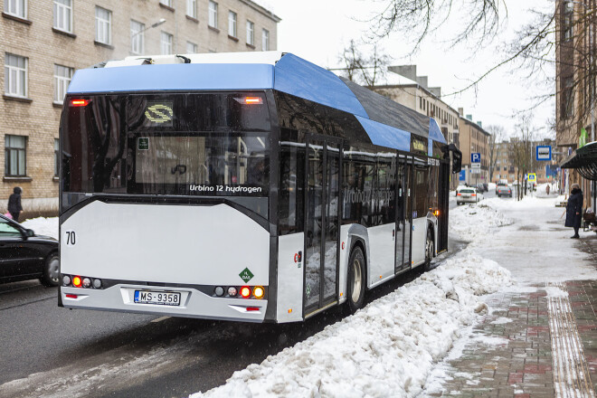 "Solaris Bus & Coach" ar ūdeņradi darbināmais autobuss