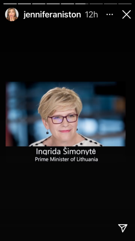 Lietuvas premjerministre Ingrida Šimonīte.