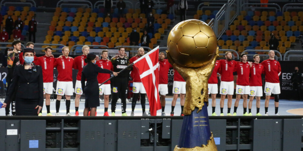 Dānijas handbolisti nosargā pasaules čempionu troni