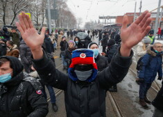 Protesti Maskavā.