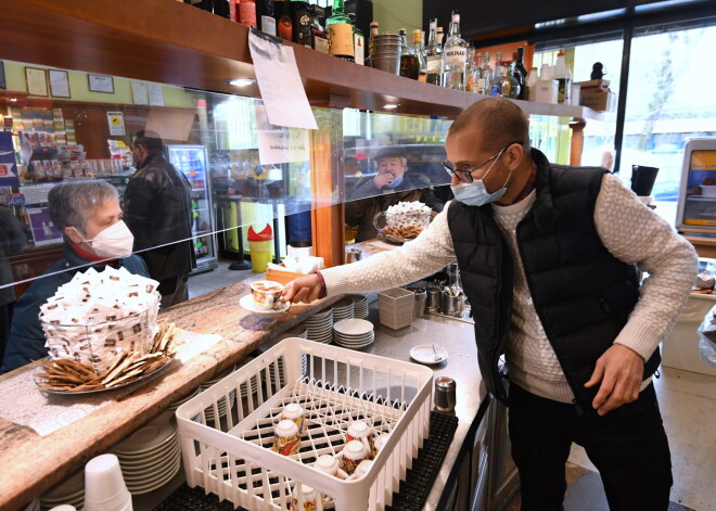 Svētki Itālijā - atkal atvērtas kafejnīcas