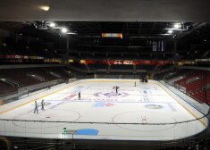 Hokeja laukums "Arēnā Rīga".